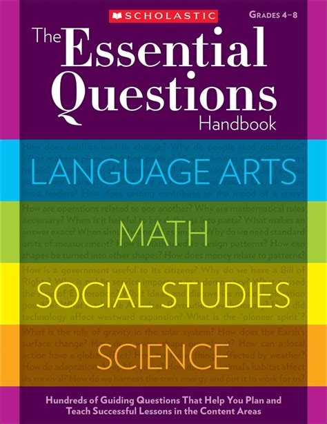 The Essential Questions Handbook Hundreds Of Guiding Questions That Help You Plan And Teach