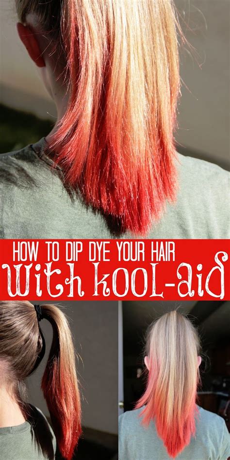 How To Dip Dye Hair Hairstyle Guides