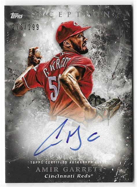 Topps Inception Rookie And Emerging Stars Autographs Res Ag