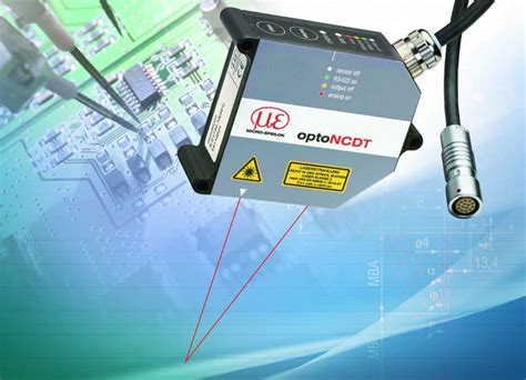 New Non Contact Laser Displacement Sensor For Measurement On Reflecting