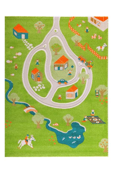 Ivi 3d Farm Play Rug Ivi 3d Play Rugs For Kids In City Playhouse