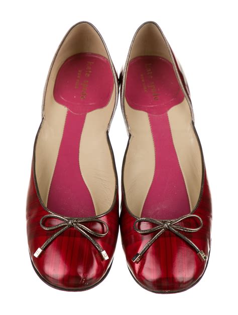 Kate Spade New York Leather Dorsay Flats Shoes Wka178833 The