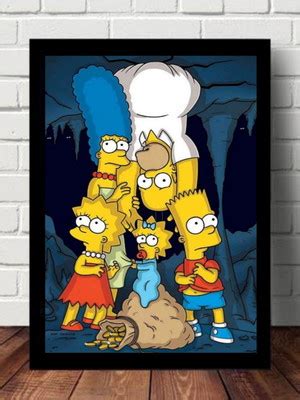 Quadro Decorativo The Simpsons Compre Produtos Personalizados No Elo