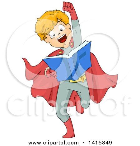 Super Girl Clipart Supe Reader Superheroes Reading Clipart Clip Art