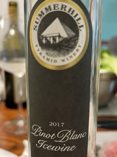 Summerhill Pyramid Pinot Blanc Icewine Vivino US