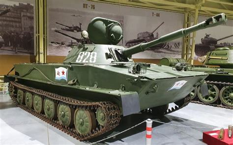 ПТ-76 (объект 740) – советский легкий плавающий танк | Бронетехника ...