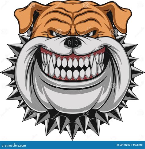 Angry Dog Stock Vector Illustration Of Dangerous Fangs 56121200