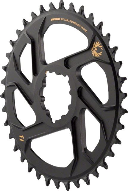 Sram X Sync Eagle Chainring T Direct Mount Mm Offset Black With