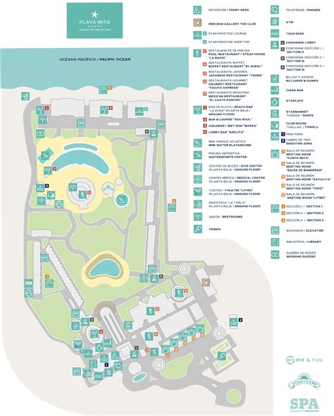 Resort Map Iberostar Selection Playa Mita Riviera Nayarit Mexico