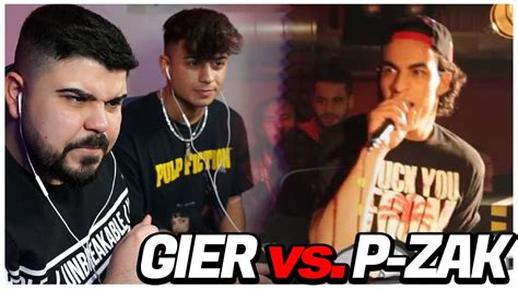 GIER WIRD RASIERT GIER Vs PZAK Bei RAP Am MITTWOCH Reaction