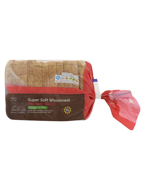 Soft Golden Wholemeal Farmhouse Bread Loaf Marks Spencer Cyprus