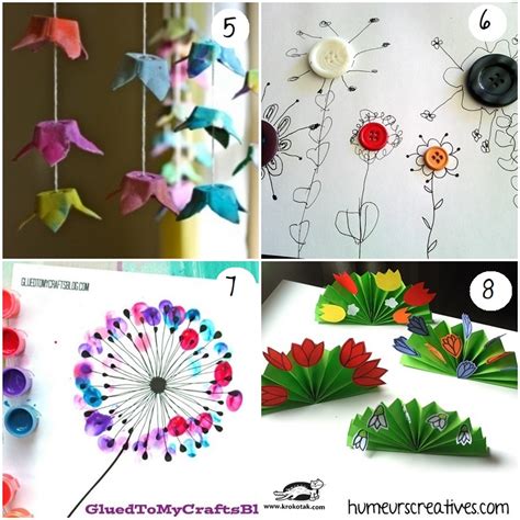 Bricolages De Printemps Pour Les Enfants