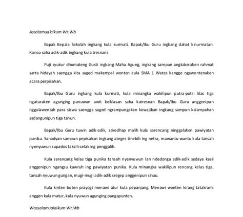 Contoh Pidato Bahasa Jawa Dengan Tema Lingkungan