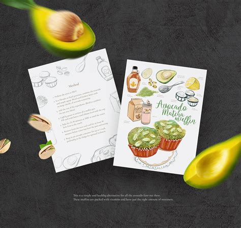 Whole Foods Illustrated Recipe Brochures Behance