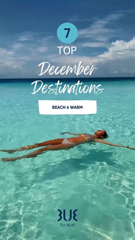 December: Warm travel destinations - where is still bathing weather? 🤍 ...