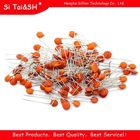 100pcs Ceramic Capacitor 50v 1pf ~ 100nf 01uf 104 47pf 10pf 22pf 33pf 47pf 100pf 101 220pf 221