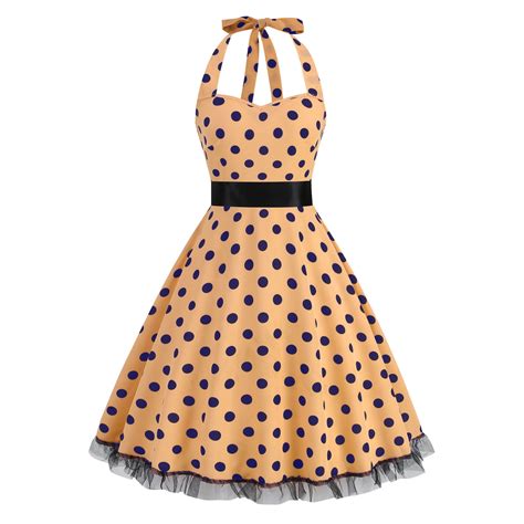 Flash Picks Smihono Women S Vintage S S Rockabilly Polka Dot Pinup