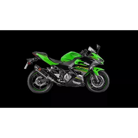 Silencieux Slip On Akrapovic Carbone Pour Kawasaki Ninja 250 400 2018 Et Tech2roo