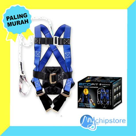 Jual SAFETYBELT FULL BODY HARNESS GOSAVE ECOFIT BODY HARNESS SINGLE BIG