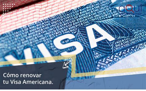 Te Contamos Los Pasos Para Renovar La Visa Americana Images And