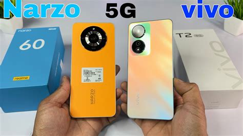 Realme Narzo 60 5g 🆚 Vivo T2 5g 🔥 Unboxing And Comparison Camera