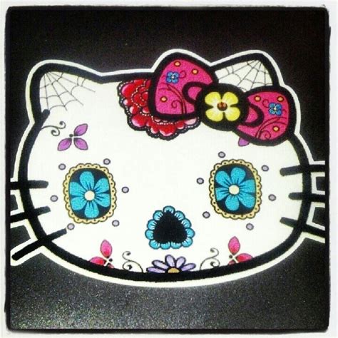 Hello Kitty Day Of The Dead Tattoo Ideas Pinterest