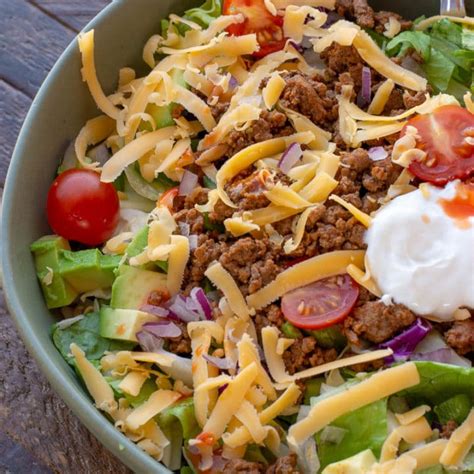 Keto Taco Salad The Best Keto Recipes