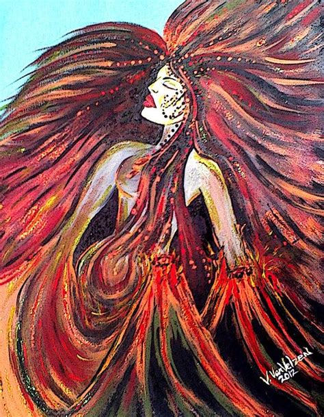 Pele Acrylic Painting by bohemianmermaiddolls on DeviantArt