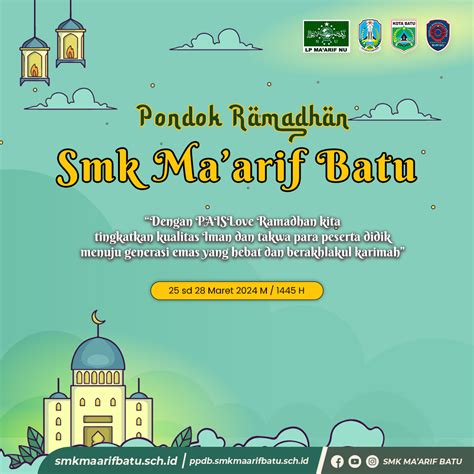 Pondok Ramadhan Smk Maarif Batu Memperkokoh Kualitas Iman Dan Takwa