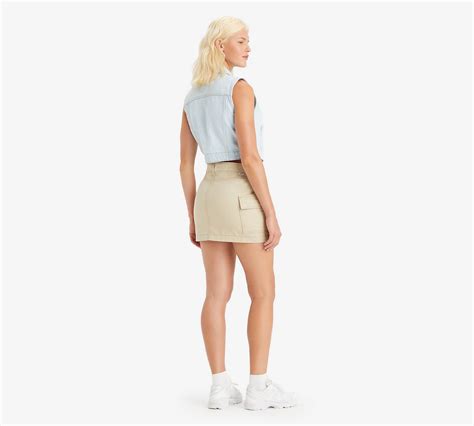 94 Cargo Twill Mini Skirt Tan Levis® Us