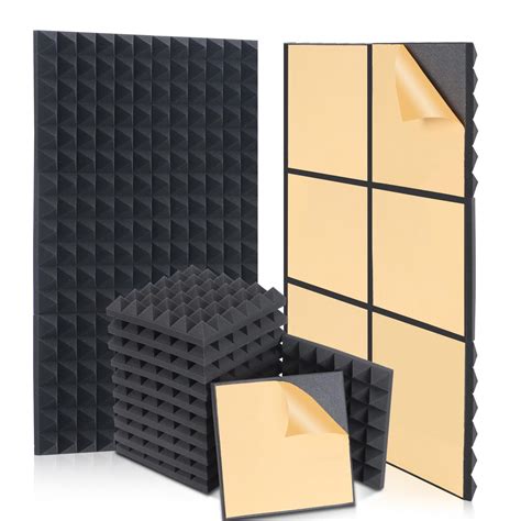 Acoustic Panels Self Adhesive Pack X X Sound Proof Foam