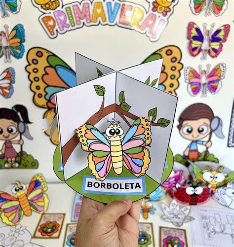 Atividade Metamorfose Da Borboleta