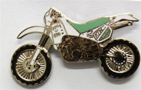 Sell KTM 600 Enduro Motorcycle Enamel Collector Pin Badge From Fat