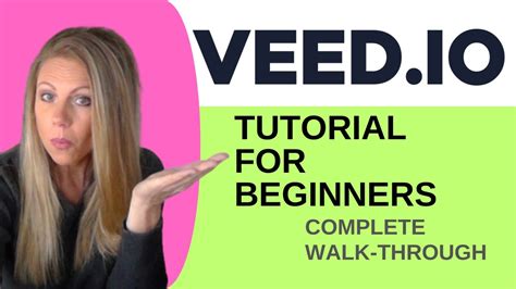 Veed Tutorial For Beginners How To Use Veed Io Youtube