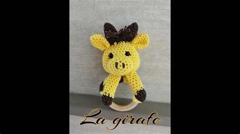 Tuto Crochet Hochet B B Ou Anneau De Dentition La Girafe Youtube