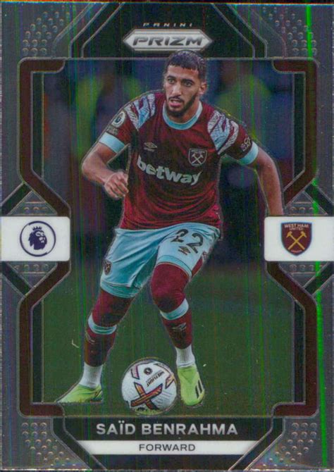 Panini Prizm Premier League Said Benrahma West Ham United