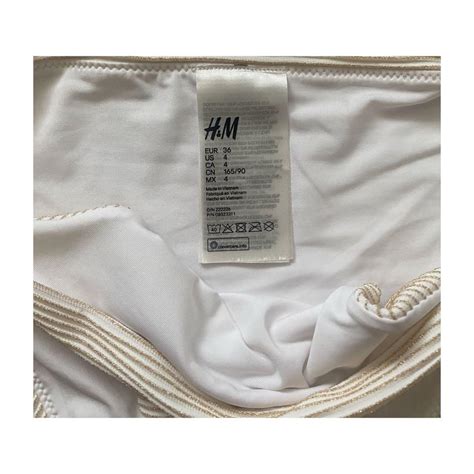 Nadine X Maja H M White Gold Bikini Women S Fashion Swimwear