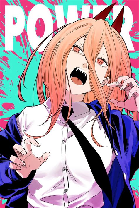 𝐏𝐨𝐰𝐞𝐫 Anime Chainsaw man Power fanart