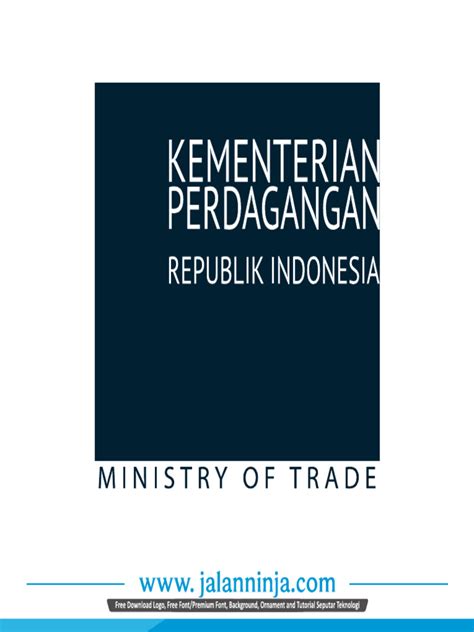 Logo Kementerian Perdagangan Vector Lengkap Format Ai Cdr Pdf Dan