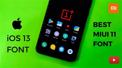 Miui 11 Most Awaited Top 3 Fonts For Any Xiaomi Device IOS 13 Font