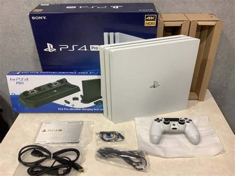 【やや傷や汚れあり】1円〜 Sony ソニー Playstation4pro プレステ4プロ Cuh 7200b 1tb 通電確認済おまけ