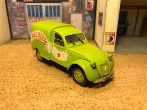 NOREV 1 43 Citroen 2 Cv Azu Fourgonnette Huile Lesieur De 1955 EUR 8