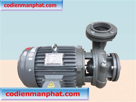 Máy bơm nước trục ngang Teco 2P 3HP 2 2kw Motor giảm tốc bom chim