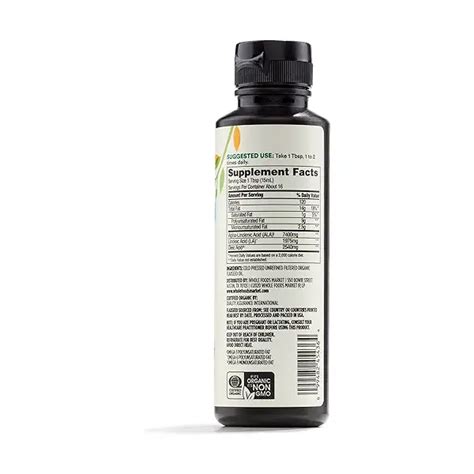 Organic Flax Oil 8 Fl Oz At Whole Foods Market