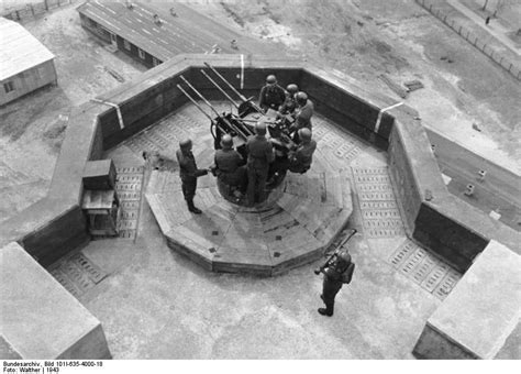 German second world war flak tower - some survive to this day : FortPorn