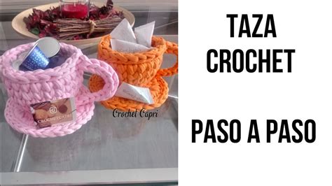 TAZAS CROCHET YouTube