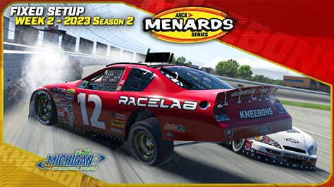 Arca Series Michigan Iracing Nascar Youtube