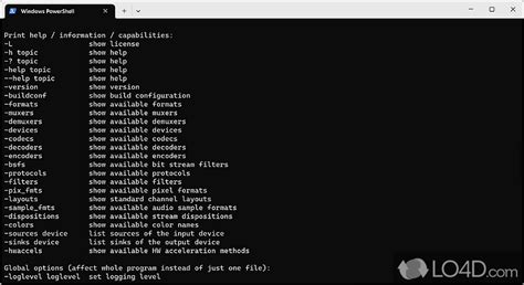 FFmpeg - Screenshots