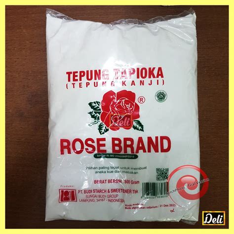 Jual Rose Brand Tepung Tapioka Kanji Rosebrand 500gr Shopee Indonesia