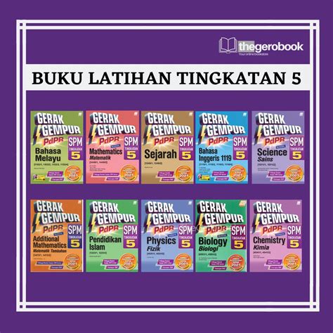 Gerak Gempur Pdpr Spm Tingkatan Buku Latihan Tingkatan